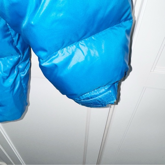 Adidas Adicolor Down Puffer Jacket Blue Sz Large - Picture 15 of 16